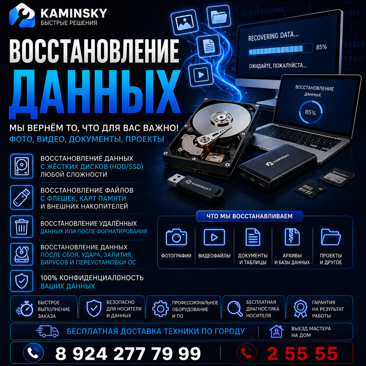 Восстановление данных